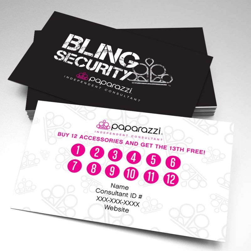 Customer Loyalty Cards - Bling Security